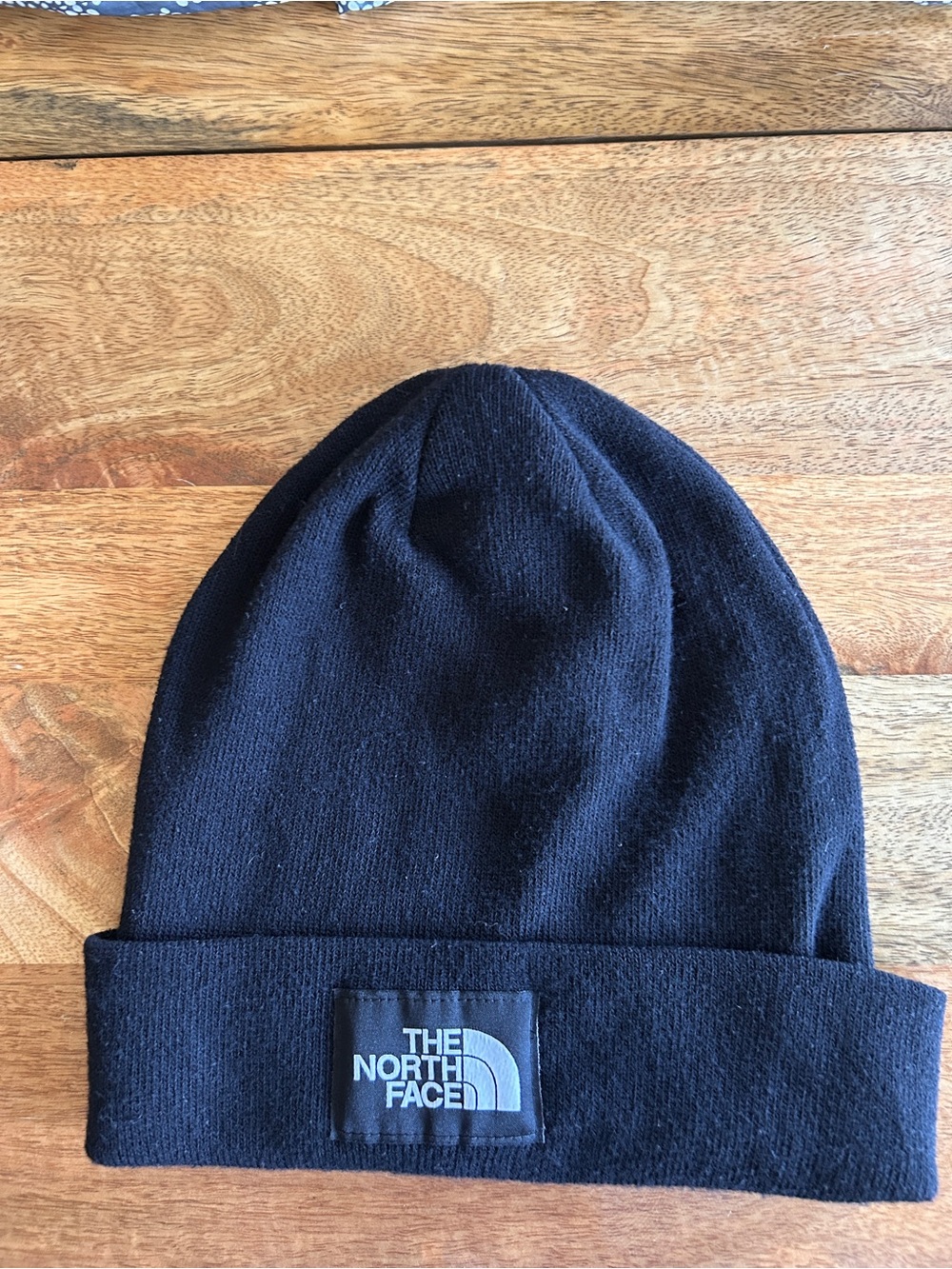 The North Face Black Logo Beanie